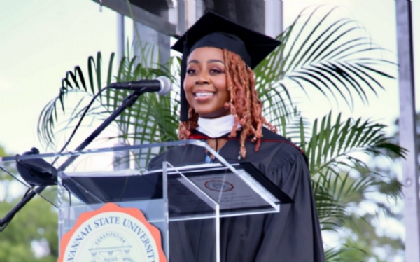 NEWS FOR US BY US TUESDAY: SLUTTY VEGAN'S PINKY COLE GIFTS SAVANNAH STATES GRADUATES WITH $8M