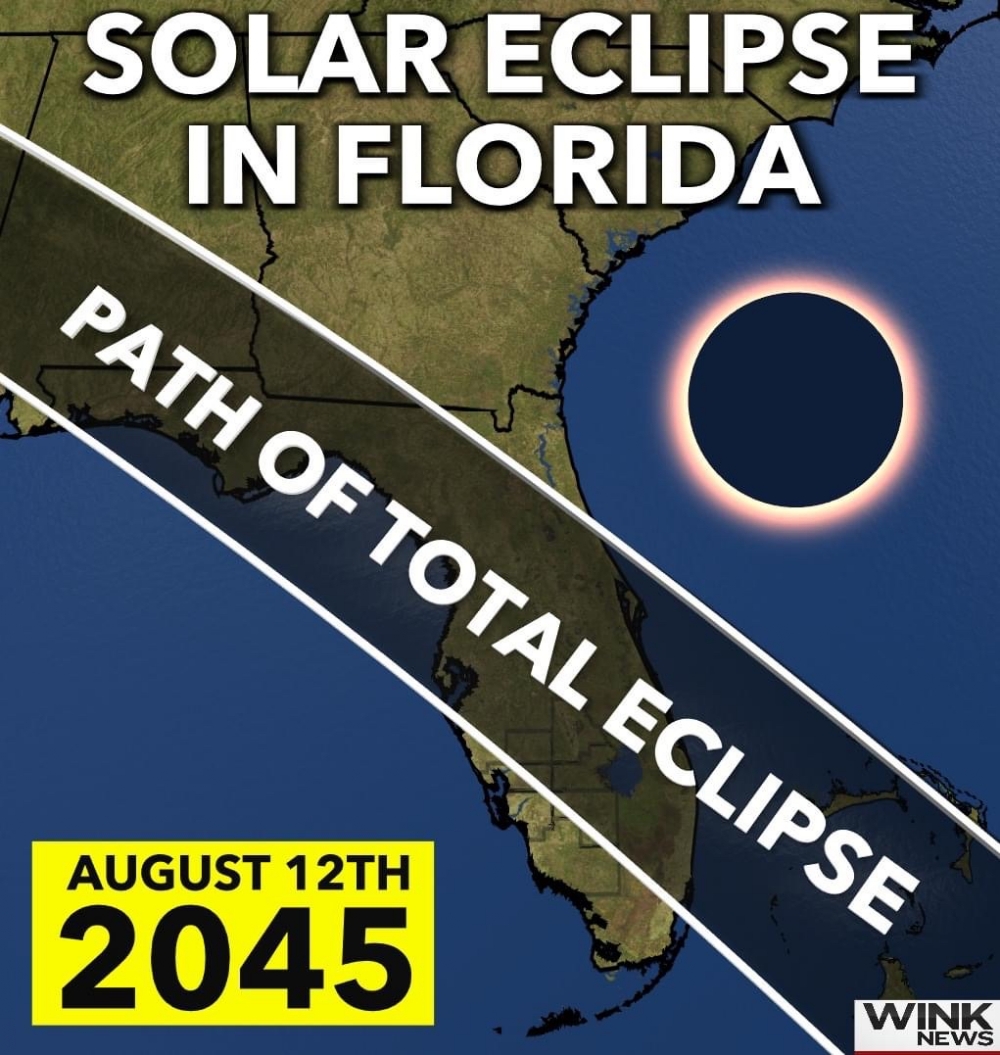 Will you be able to see the eclipse in Florida?